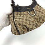 GUCCI MONOGRAM ABBEY SHOULDER BAG