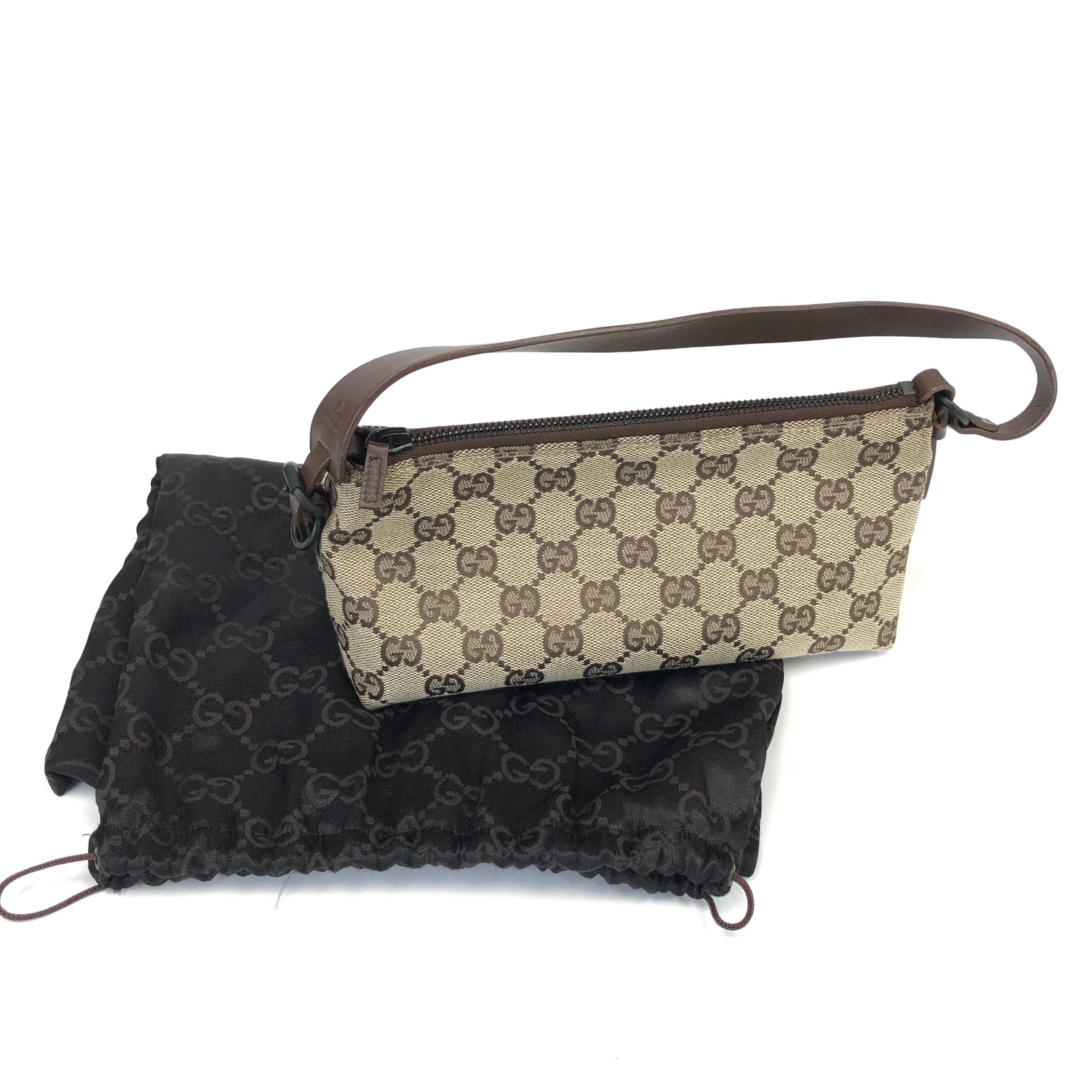 GUCCI MONOGRAM SHOULDER BAG
