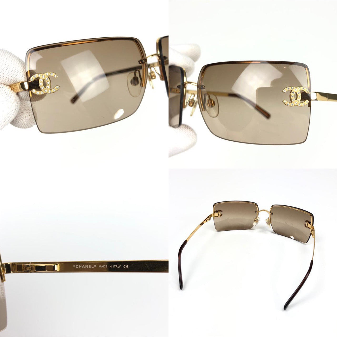 CHANEL RIMLESS SUNGLASSES