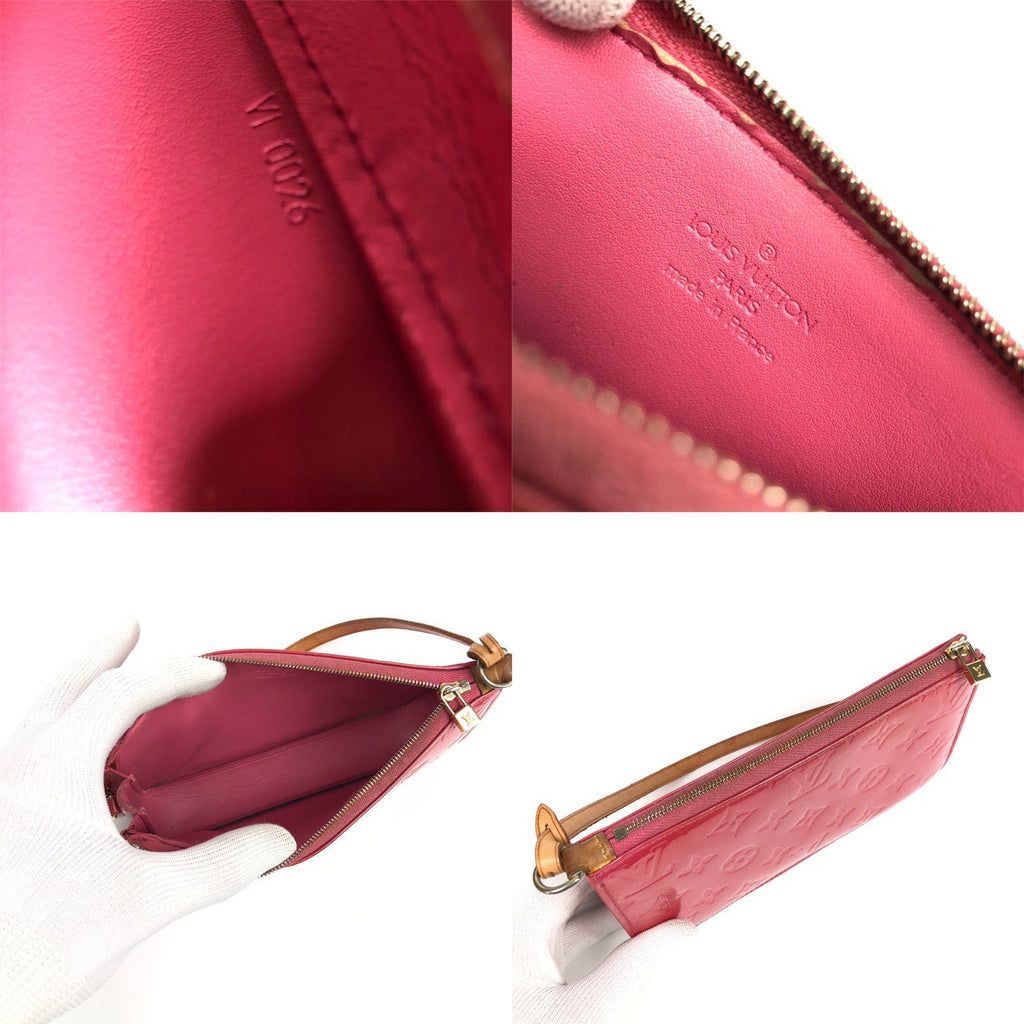 LOUIS VUITTON VERNIS POCHETTE SHOULDER BAG