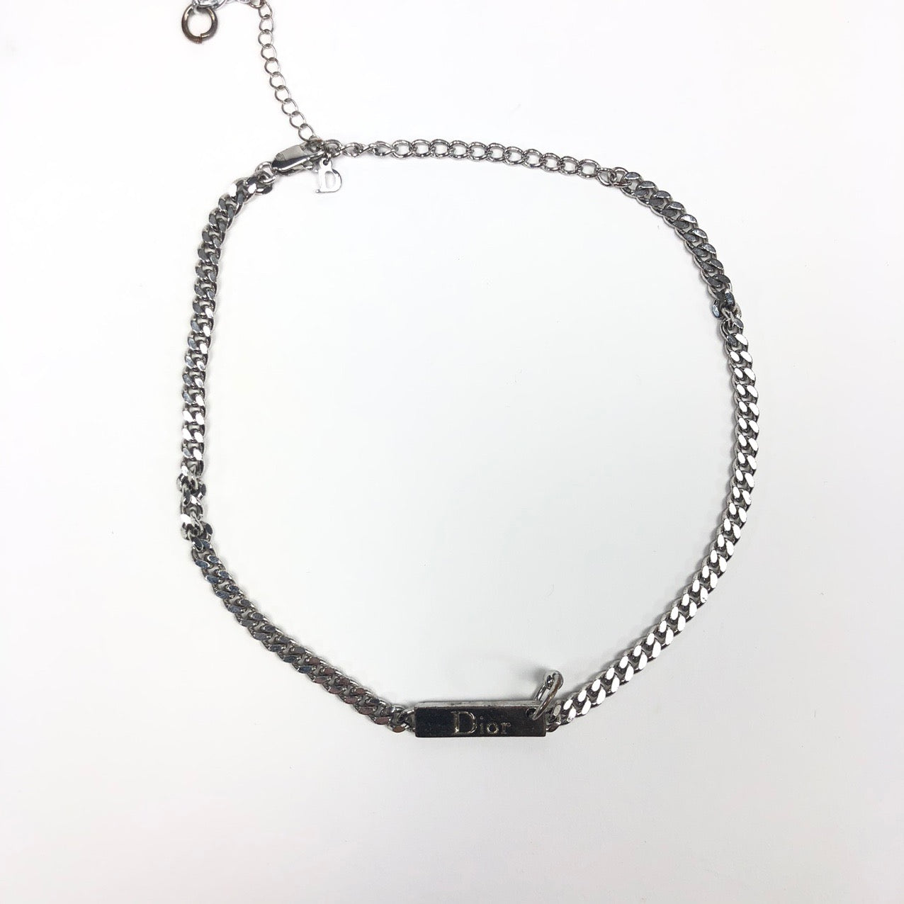 CHRISTIAN DIOR PIERCING CHOKER NECKLACE