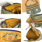 LOUIS VUITTON DENIM SHOULDER BAG