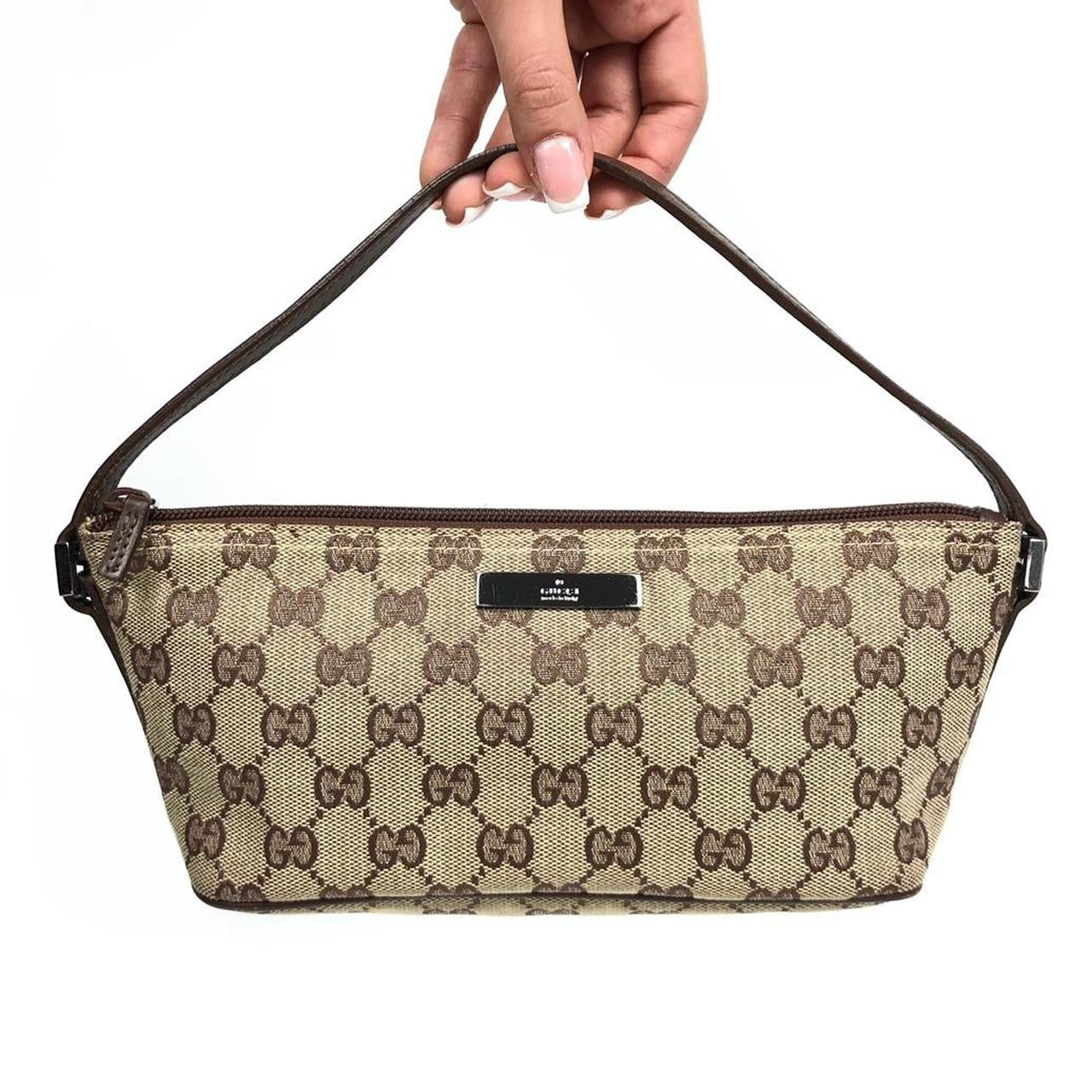 GUCCI MONOGRAM SHOULDER BAG