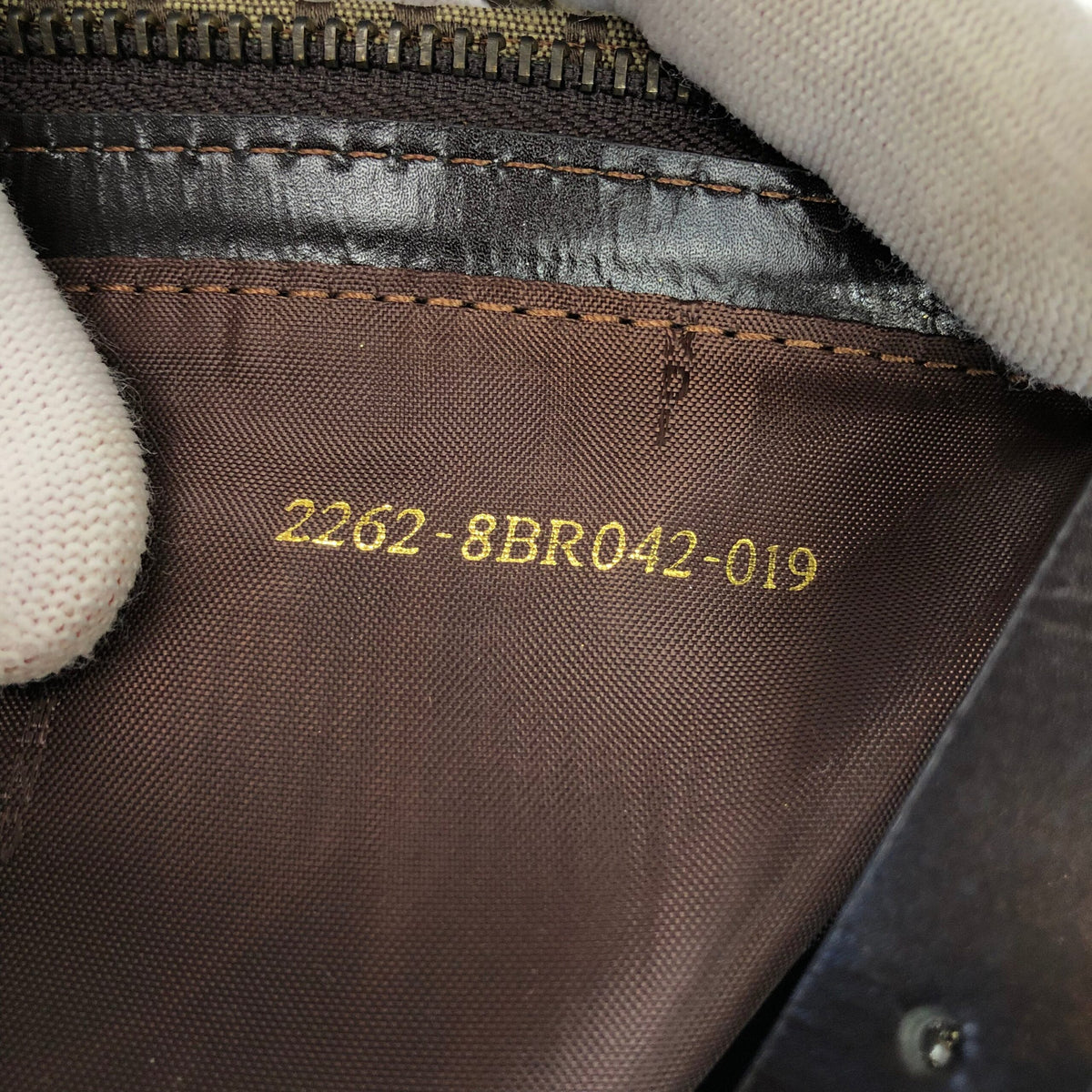 FENDI ZUCCA SHOULDER BAG