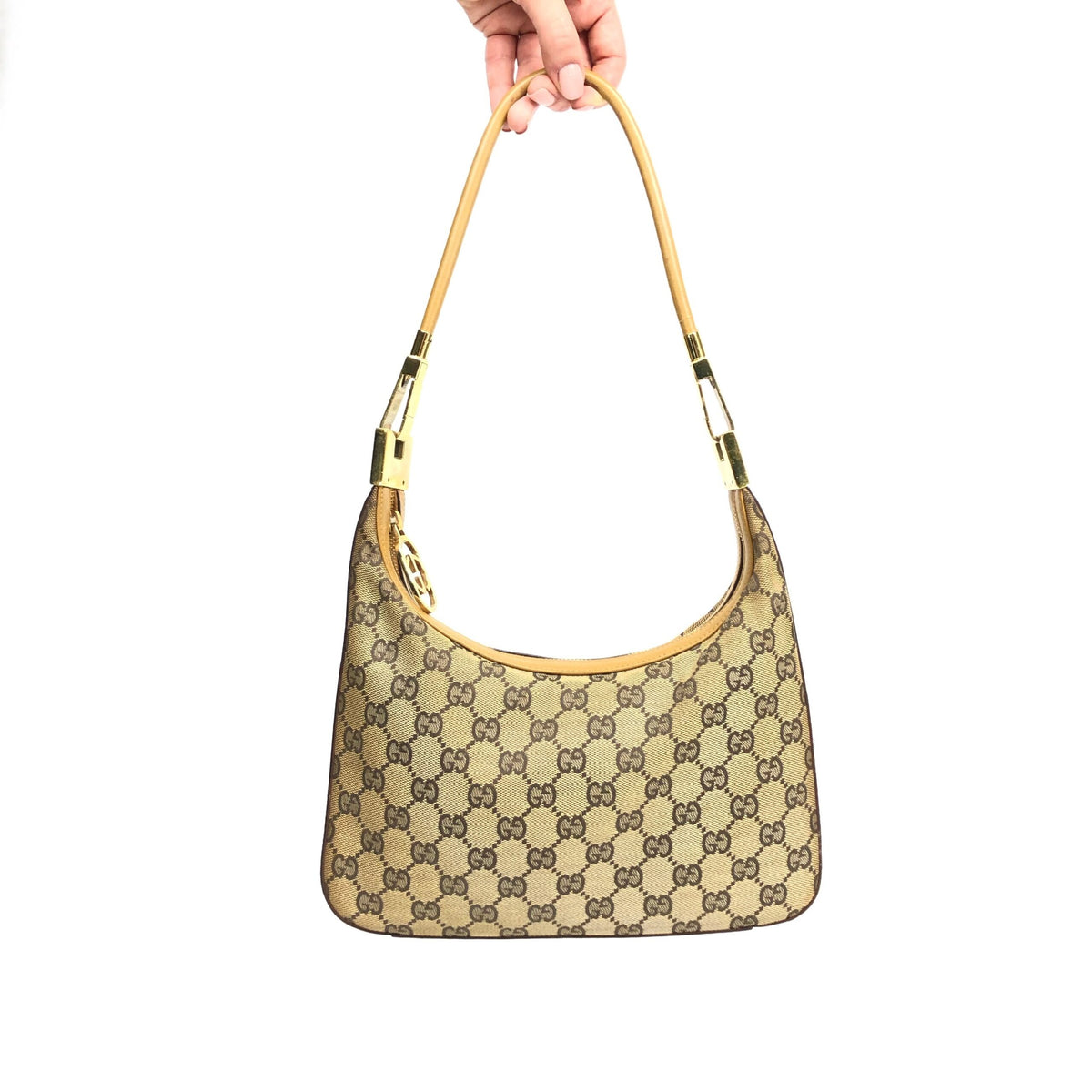 GUCCI MONOGRAM SHOULDER BAG