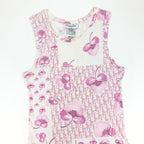 CHRISTIAN DIOR CHERRY BLOSSOM MONOGRAM TOP