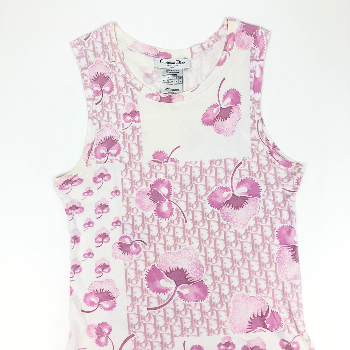CHRISTIAN DIOR CHERRY BLOSSOM MONOGRAM TOP