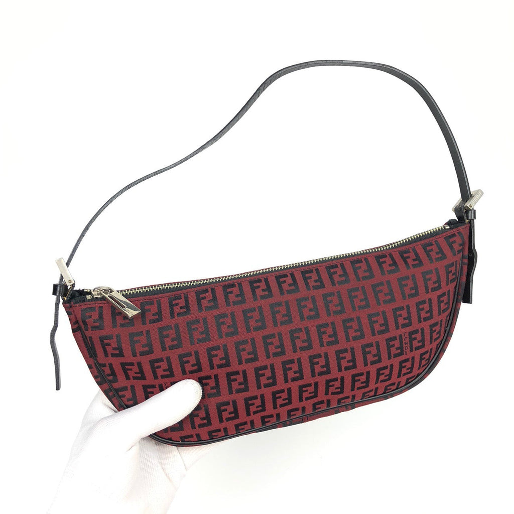 FENDI ZUCCA SHOULDER BAG