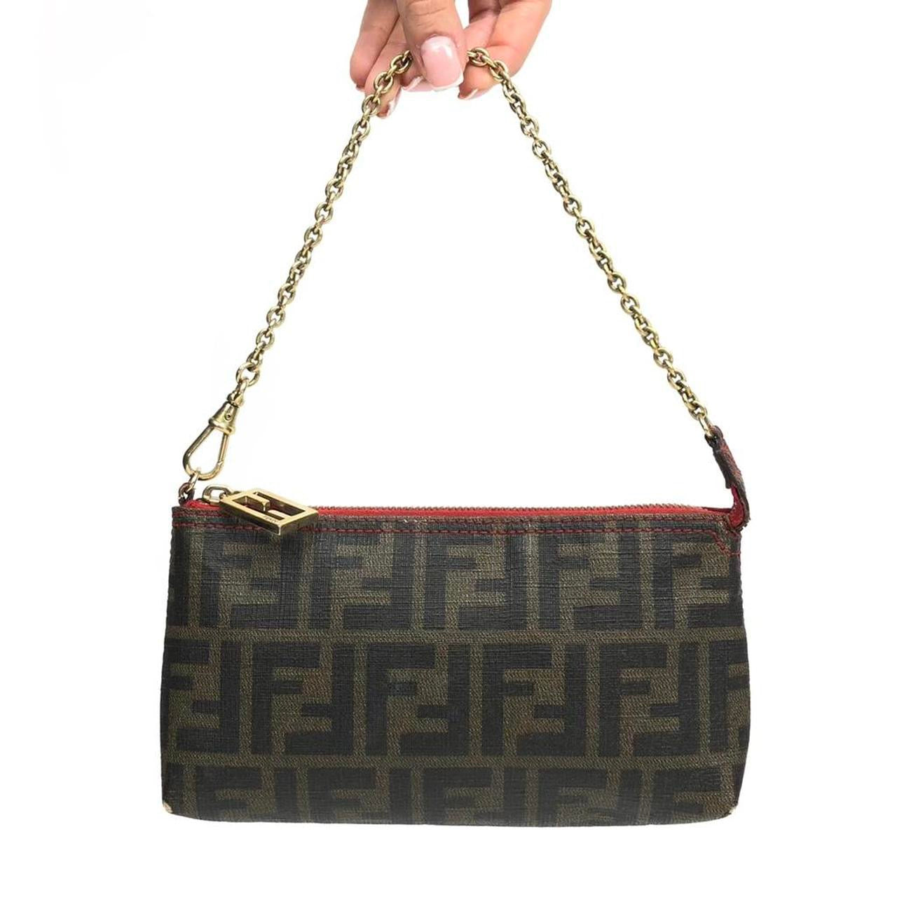 FENDI ZUCCA SHOULDER BAG