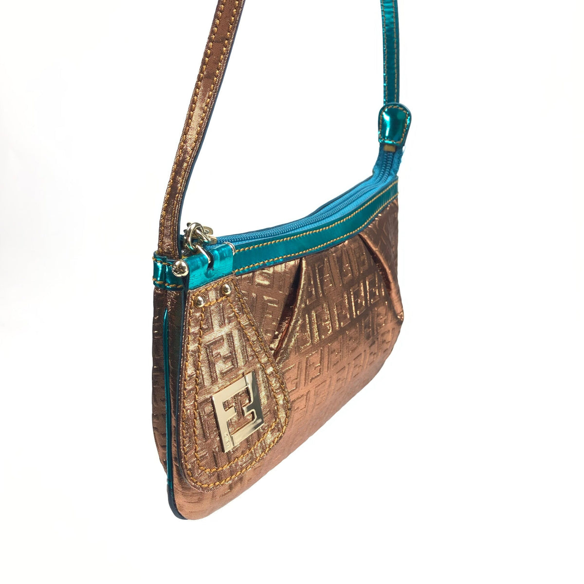 FENDI ZUCCA SHOULDER BAG