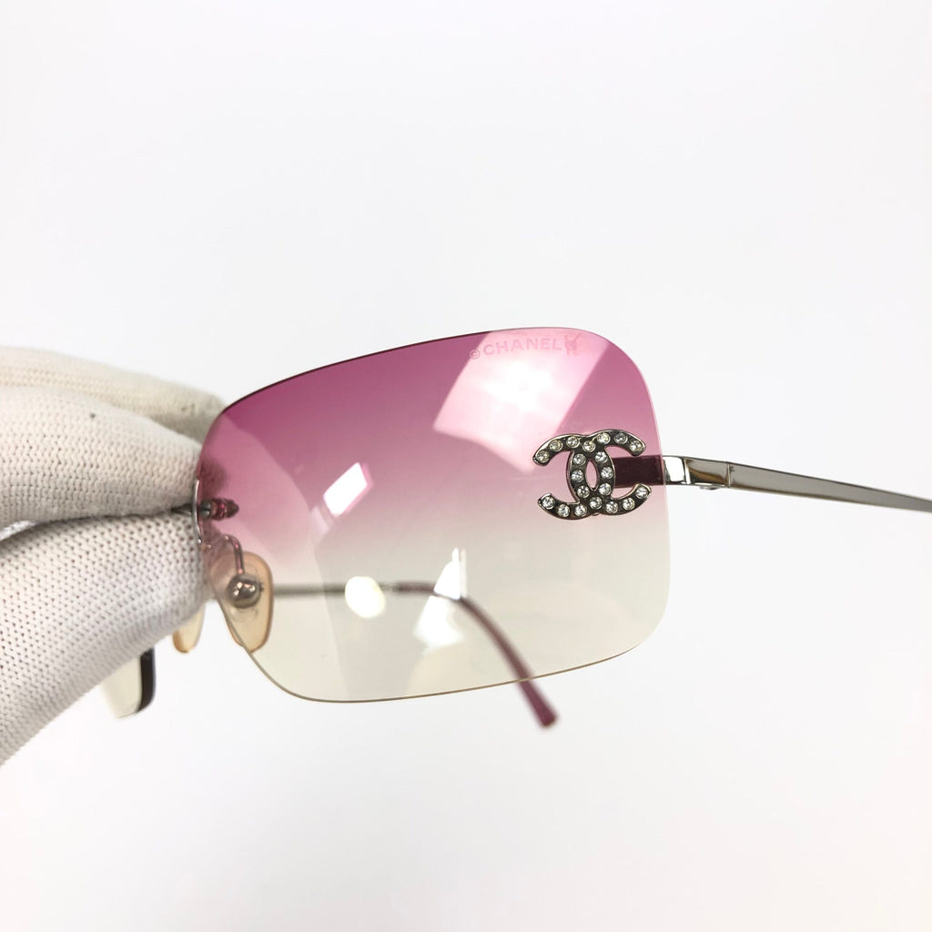 CHANEL RIMLESS SUNGLASSES