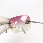 CHANEL RIMLESS SUNGLASSES