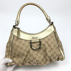 GUCCI MONOGRAM SHOULDER BAG