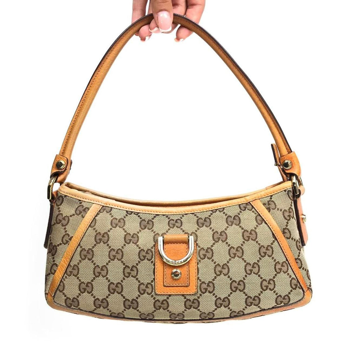 GUCCI MONOGRAM SHOULDER BAG