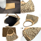 GUCCI MONOGRAM SHOULDER BAG