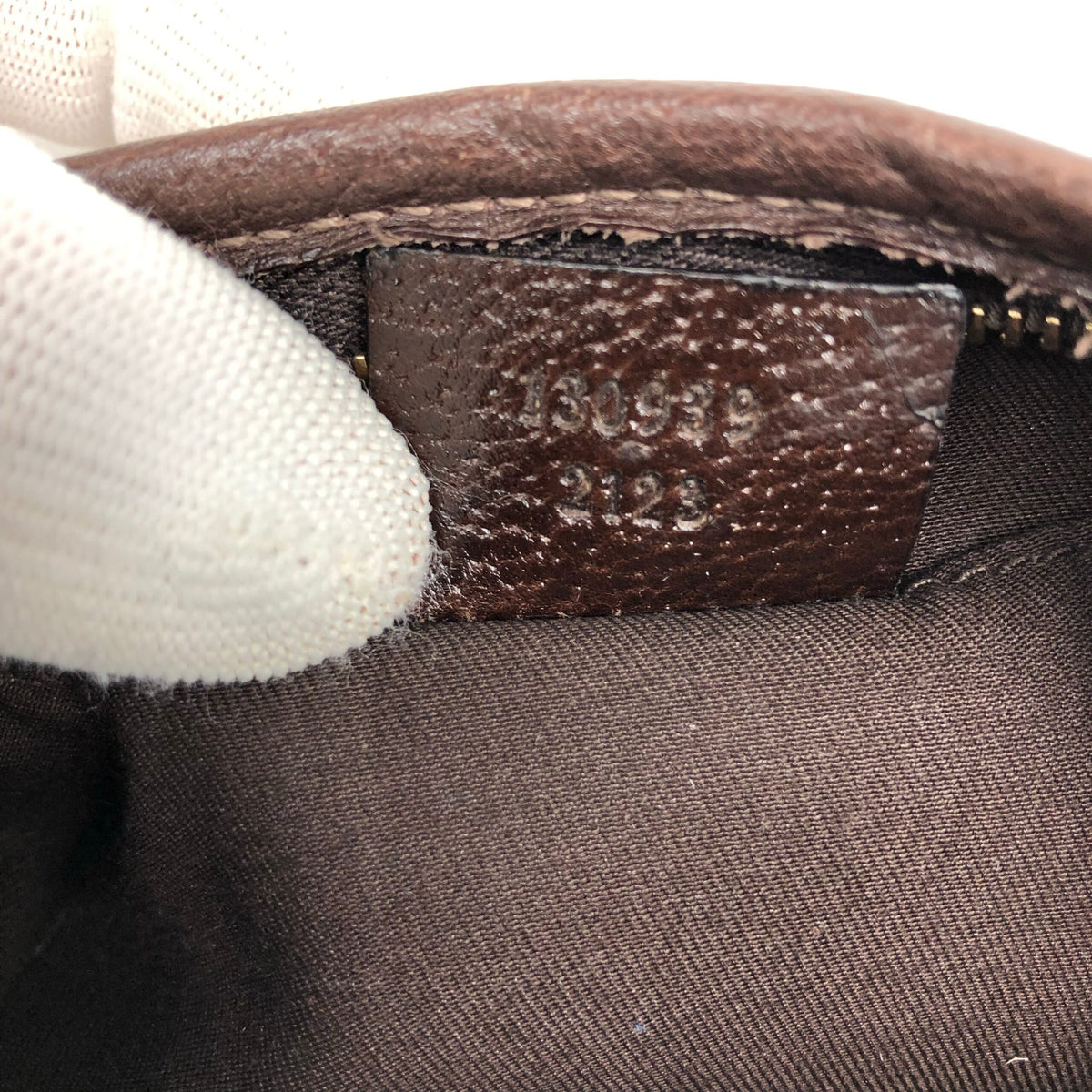GUCCI MONOGRAM SHOULDER BAG