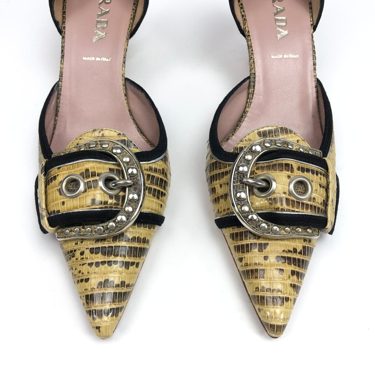 PRADA KITTEN HEELS - UK 2 /  US 3 / EU 35