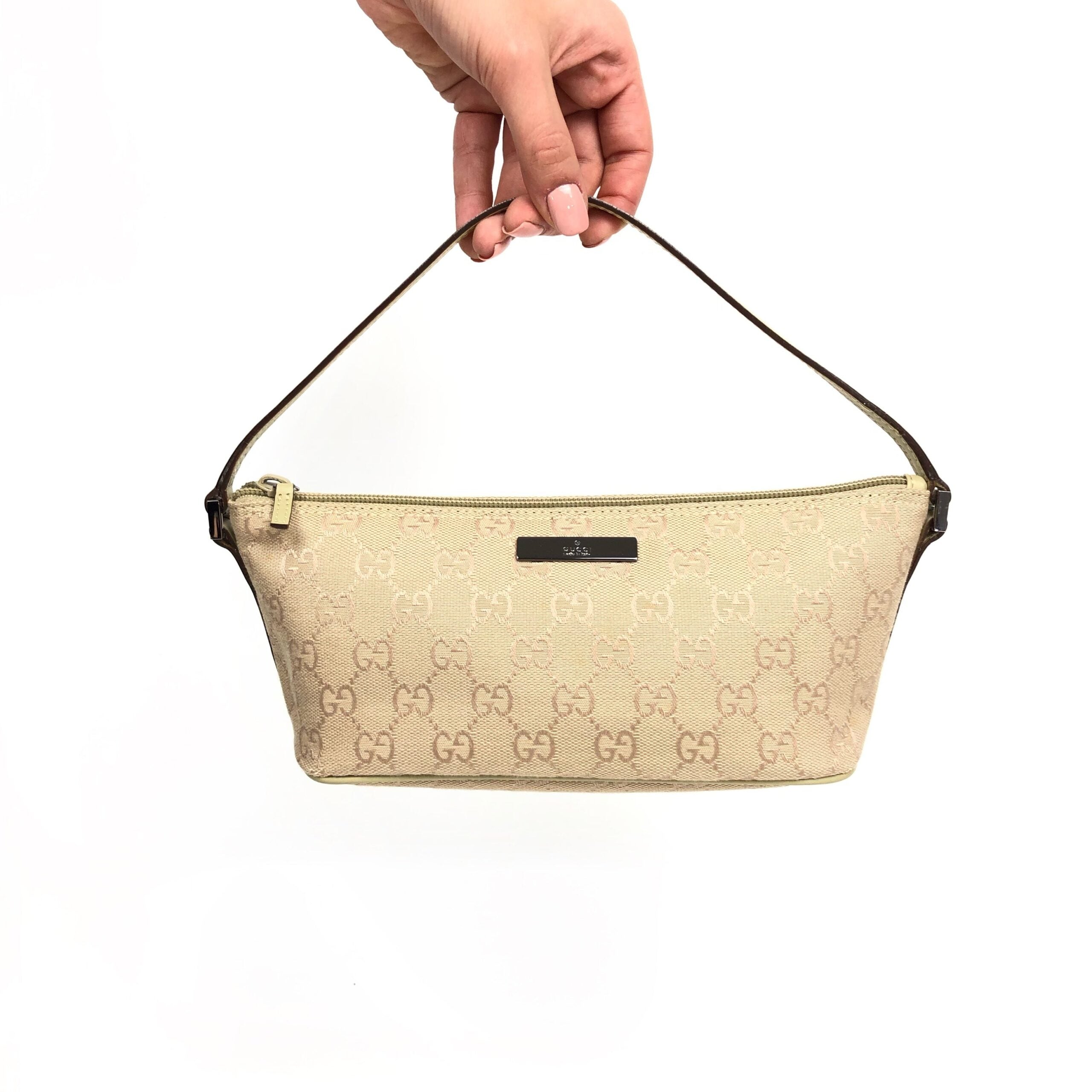 GUCCI MONOGRAM SHOULDER BAG