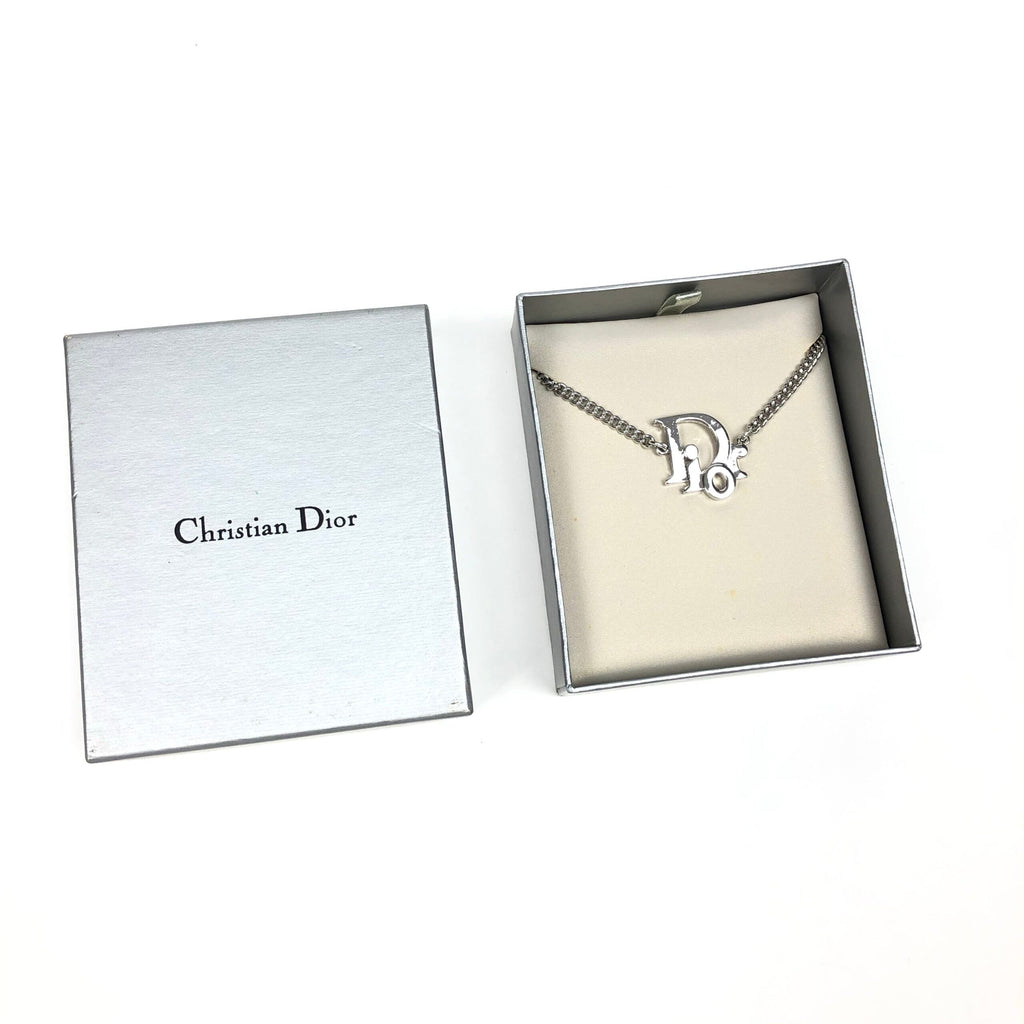 CHRISTIAN DIOR MONOGRAM NECKLACE