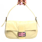 FENDI LEATHER BAGUETTE SHOULDER BAG