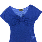 FENDI ZUCCA SHEER TOP