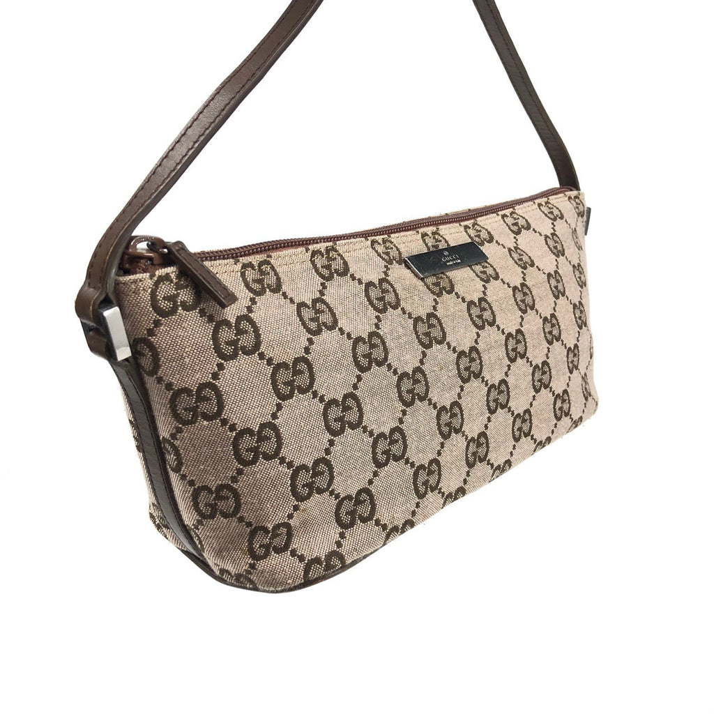 GUCCI MONOGRAM SHOULDER BAG