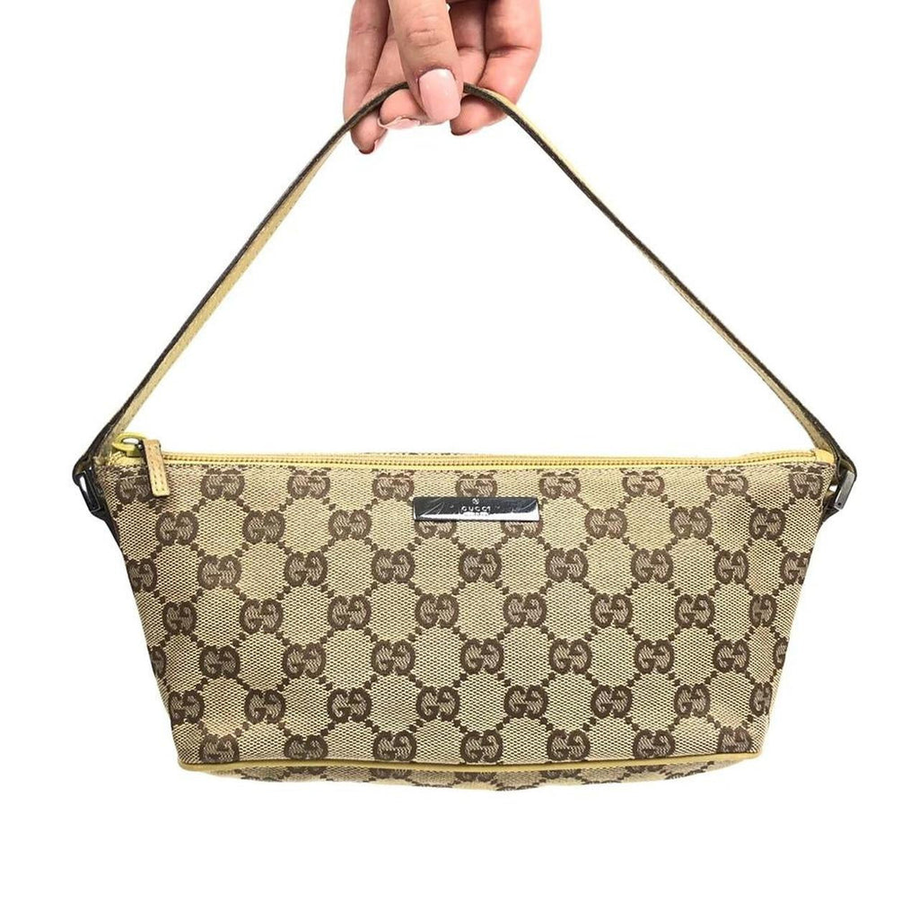 GUCCI MONOGRAM SHOULDER BAG