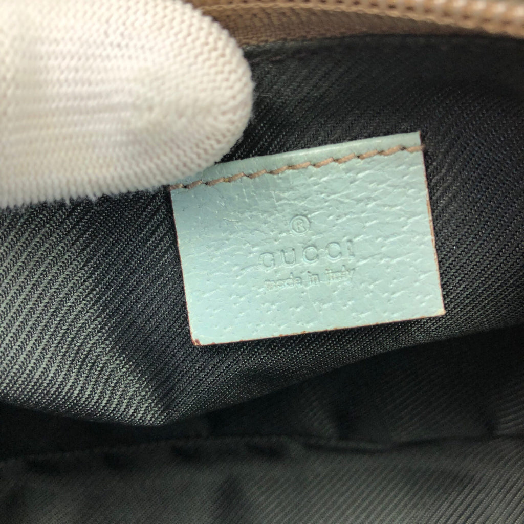 GUCCI MONOGRAM SHOULDER BAG