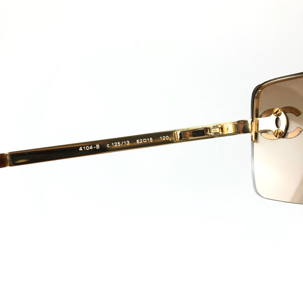 CHANEL RIMLESS SUNGLASSES