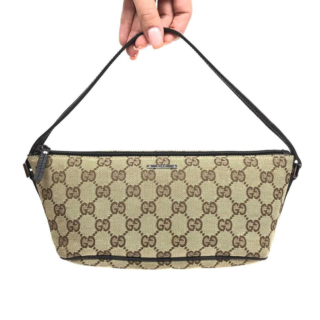 GUCCI MONOGRAM SHOULDER BAG
