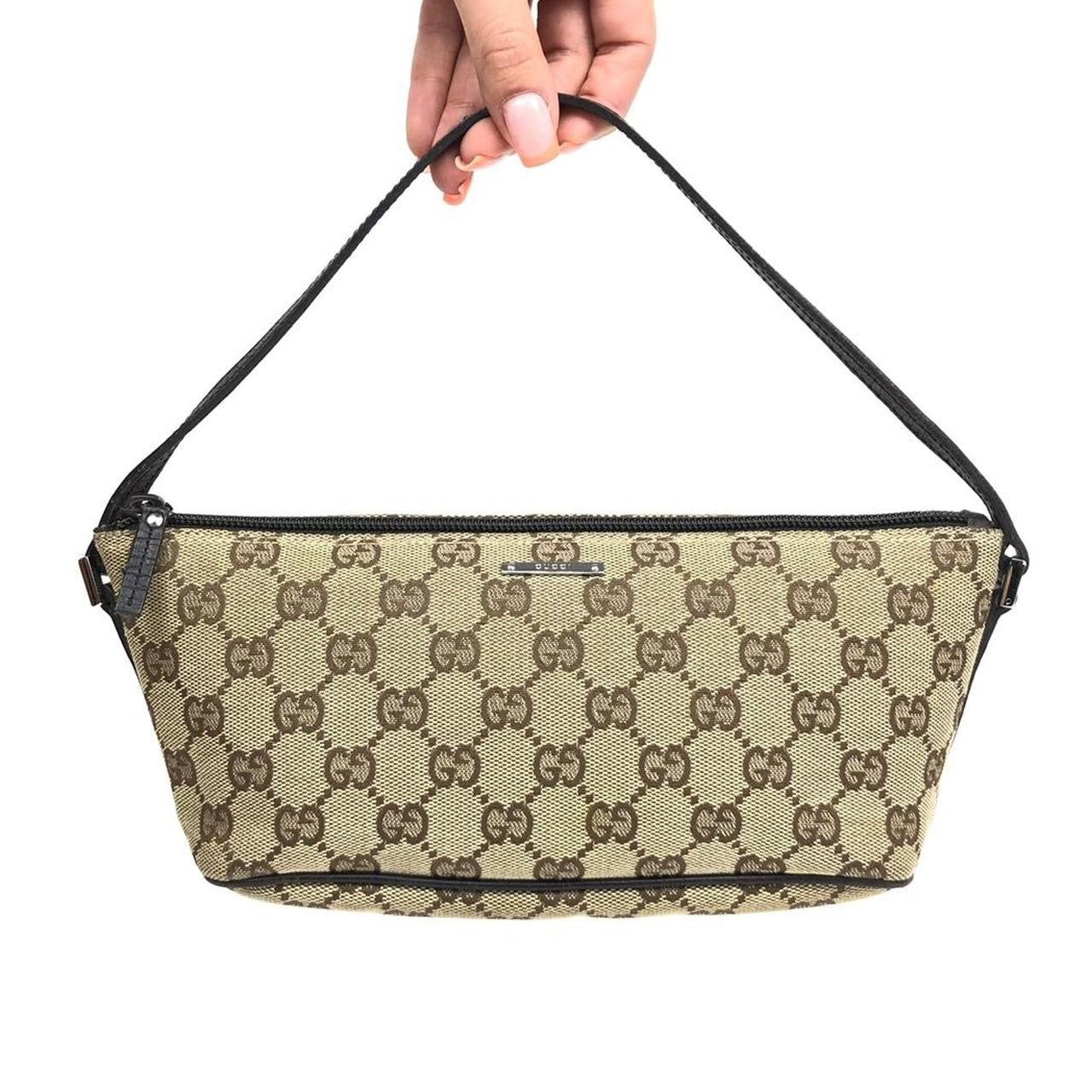 GUCCI MONOGRAM SHOULDER BAG