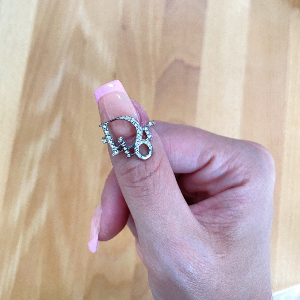 DIOR JEWELLED MONOGRAM RING