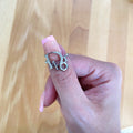 DIOR JEWELLED MONOGRAM RING