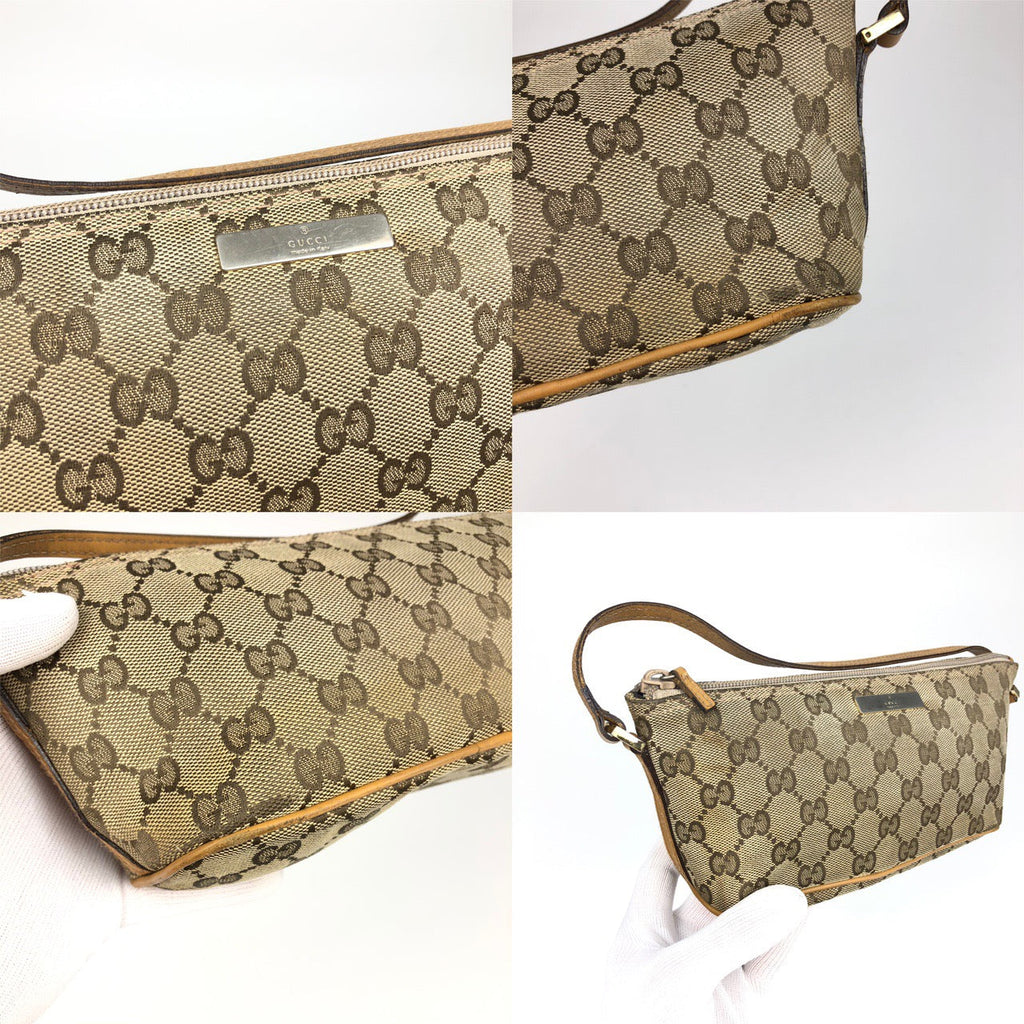 GUCCI MONOGRAM SHOULDER BAG
