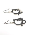 CHRISTIAN DIOR MONOGRAM EARRINGS