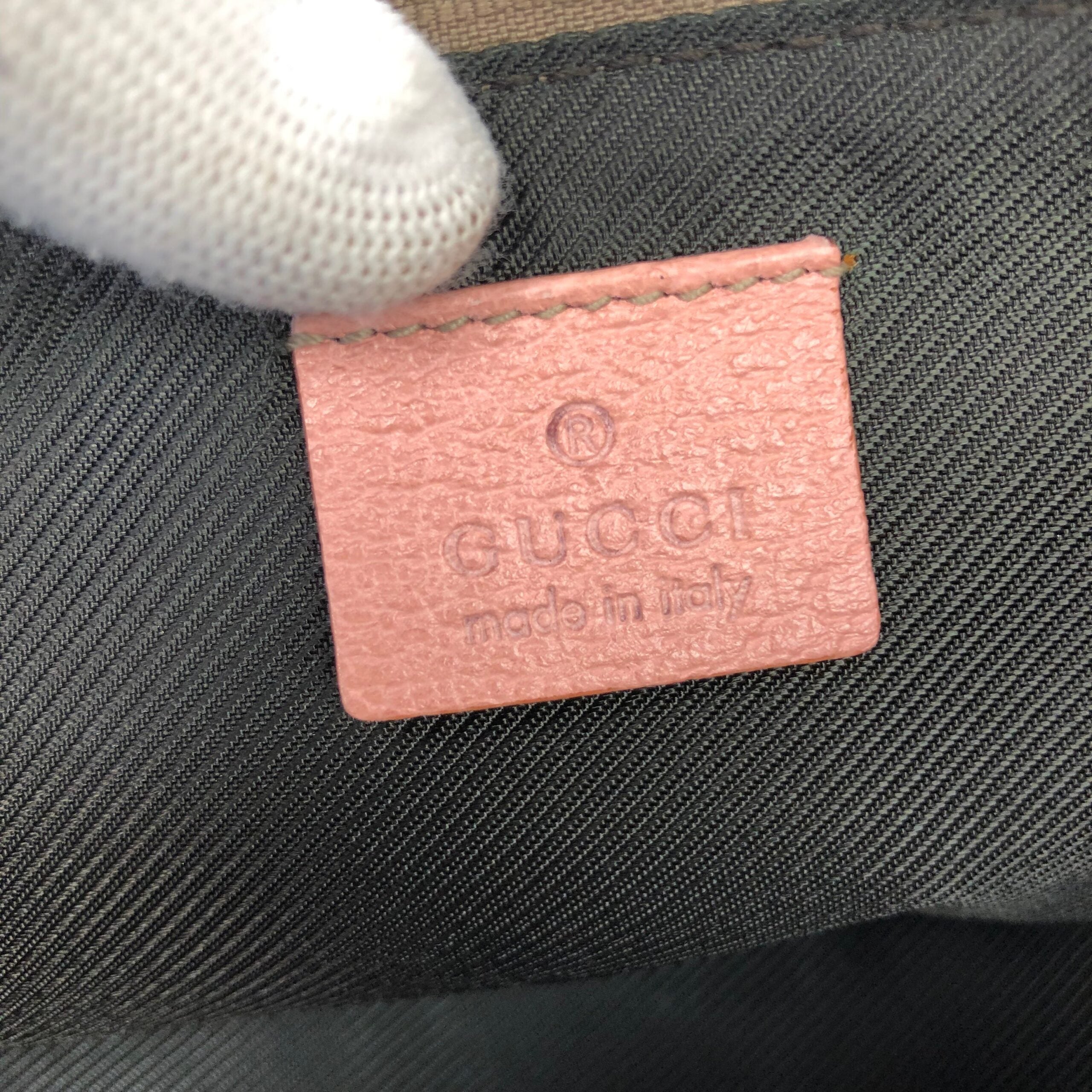 GUCCI MONOGRAM SHOULDER BAG