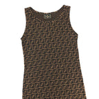 FENDI ZUCCA MAXI DRESS