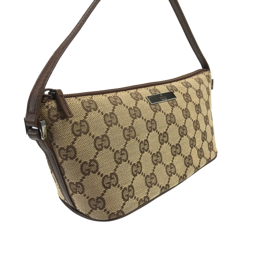 GUCCI MONOGRAM SHOULDER BAG