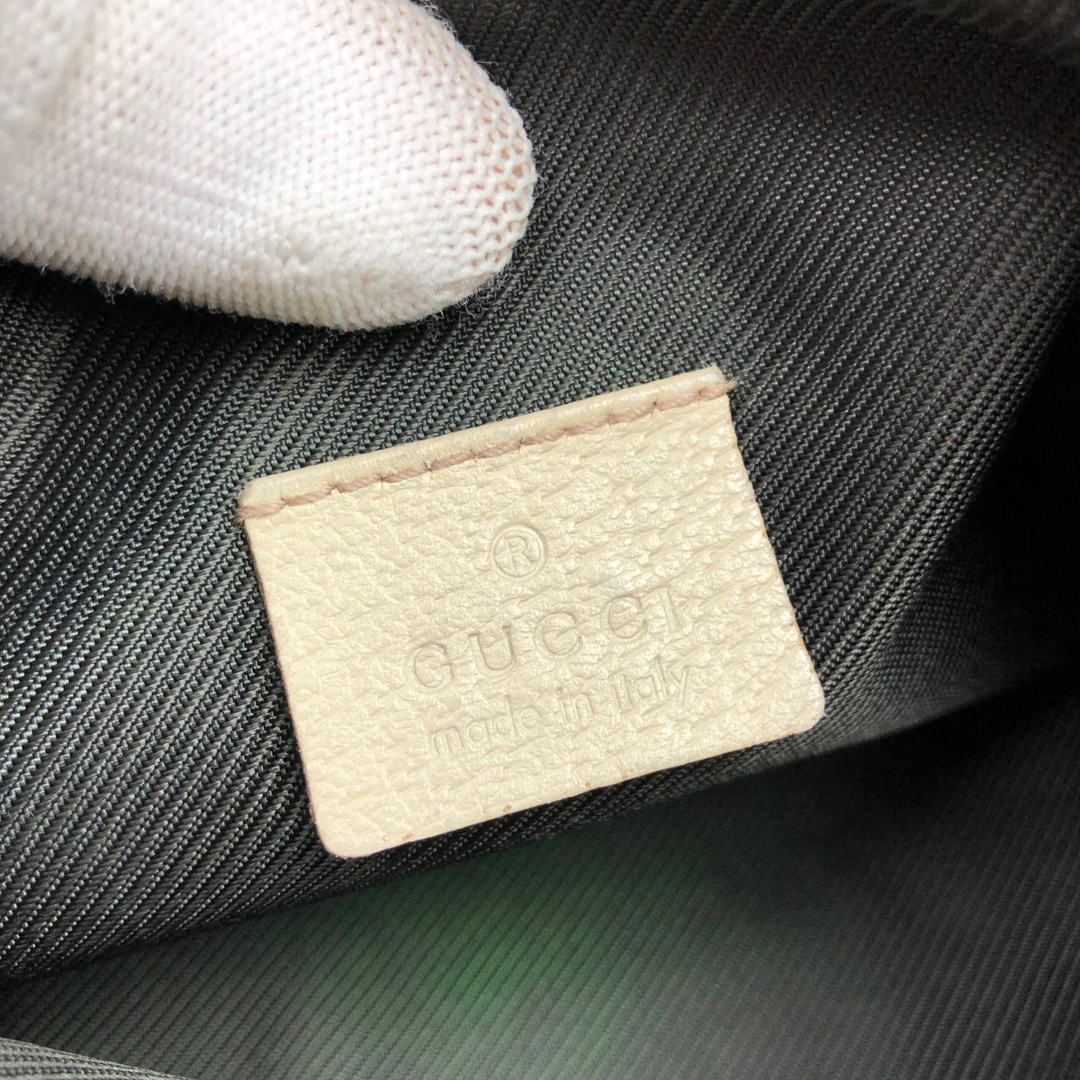 GUCCI MONOGRAM SHOULDER BAG