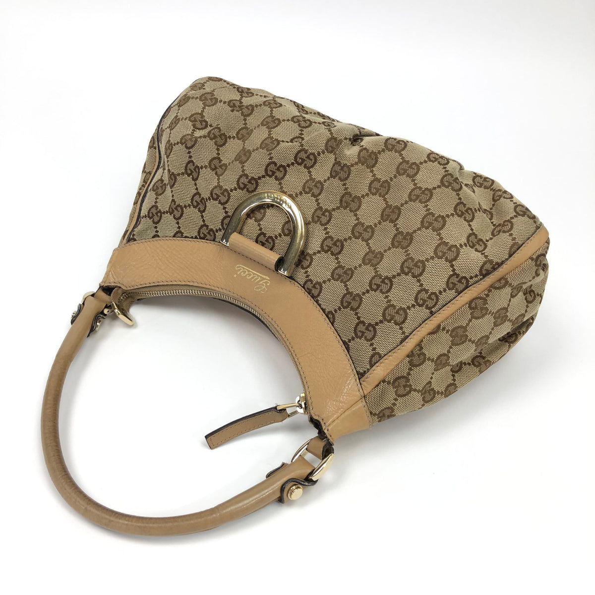 GUCCI MONOGRAM ABBEY SHOULDER BAG