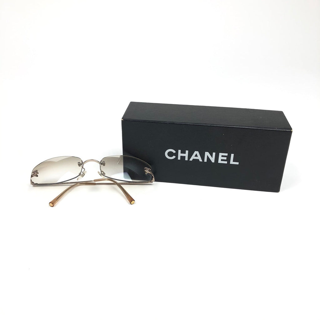 CHANEL RIMLESS SUNGLASSES
