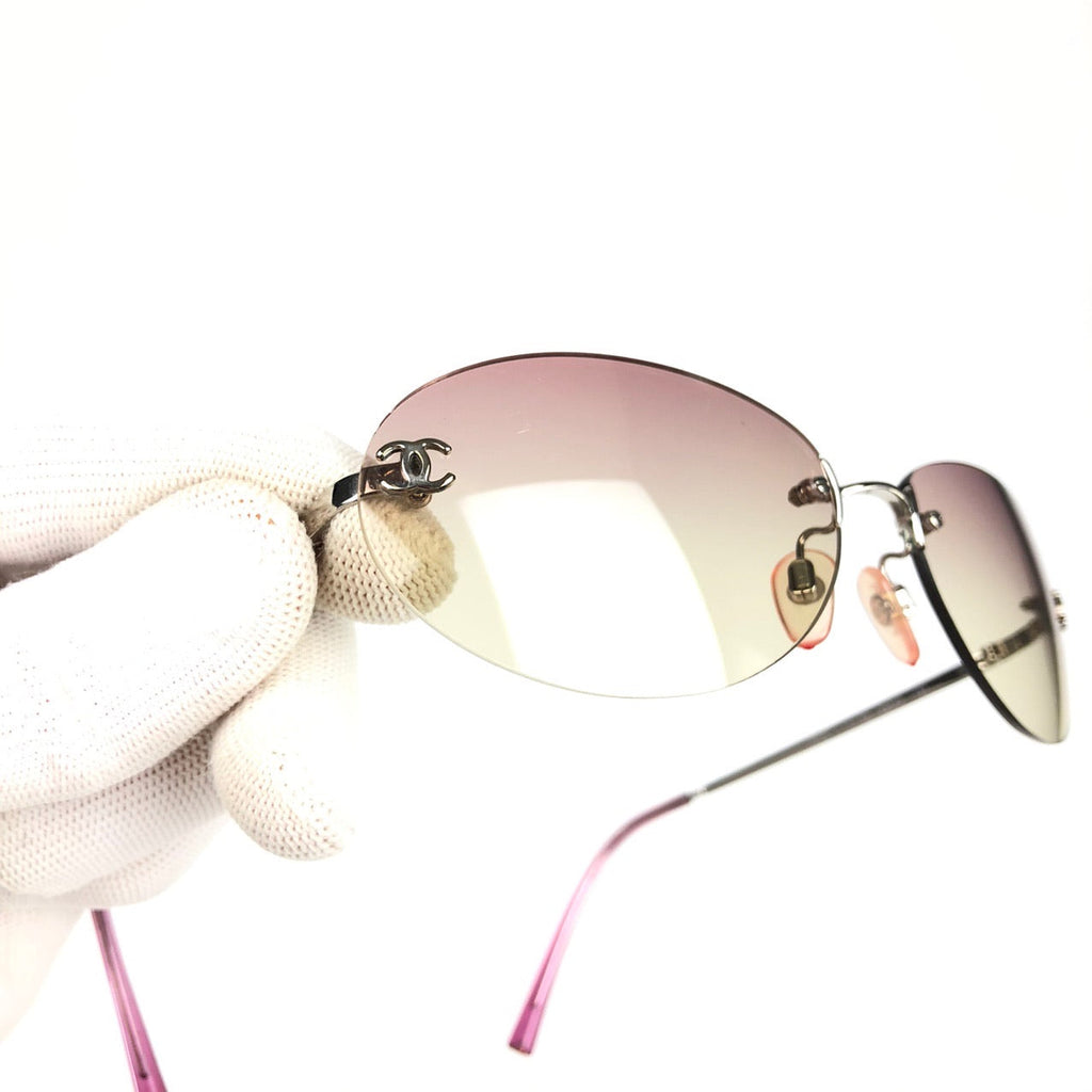 CHANEL RIMLESS SUNGLASSES