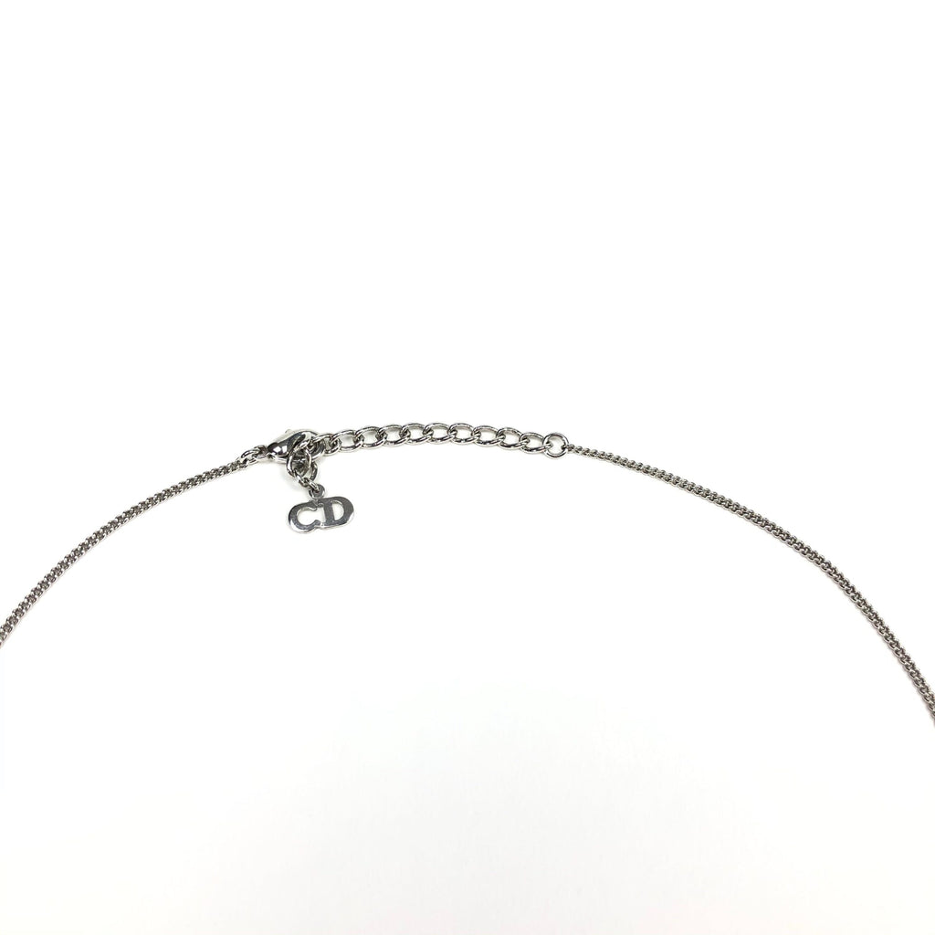 CHRISTIAN DIOR SPELL-OUT NECKLACE