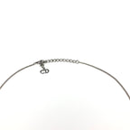 CHRISTIAN DIOR SPELL-OUT NECKLACE