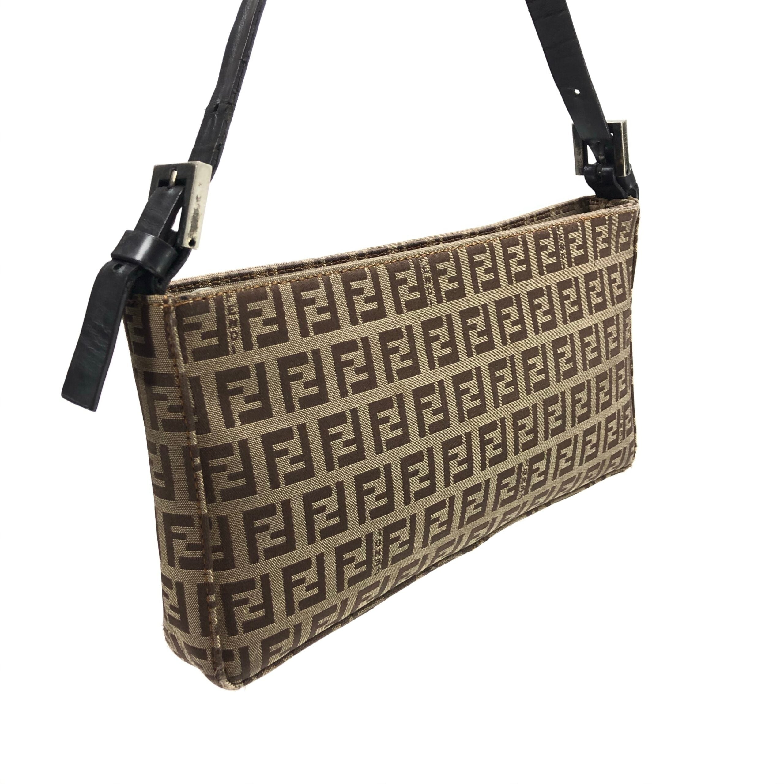 FENDI ZUCCA SHOULDER BAG