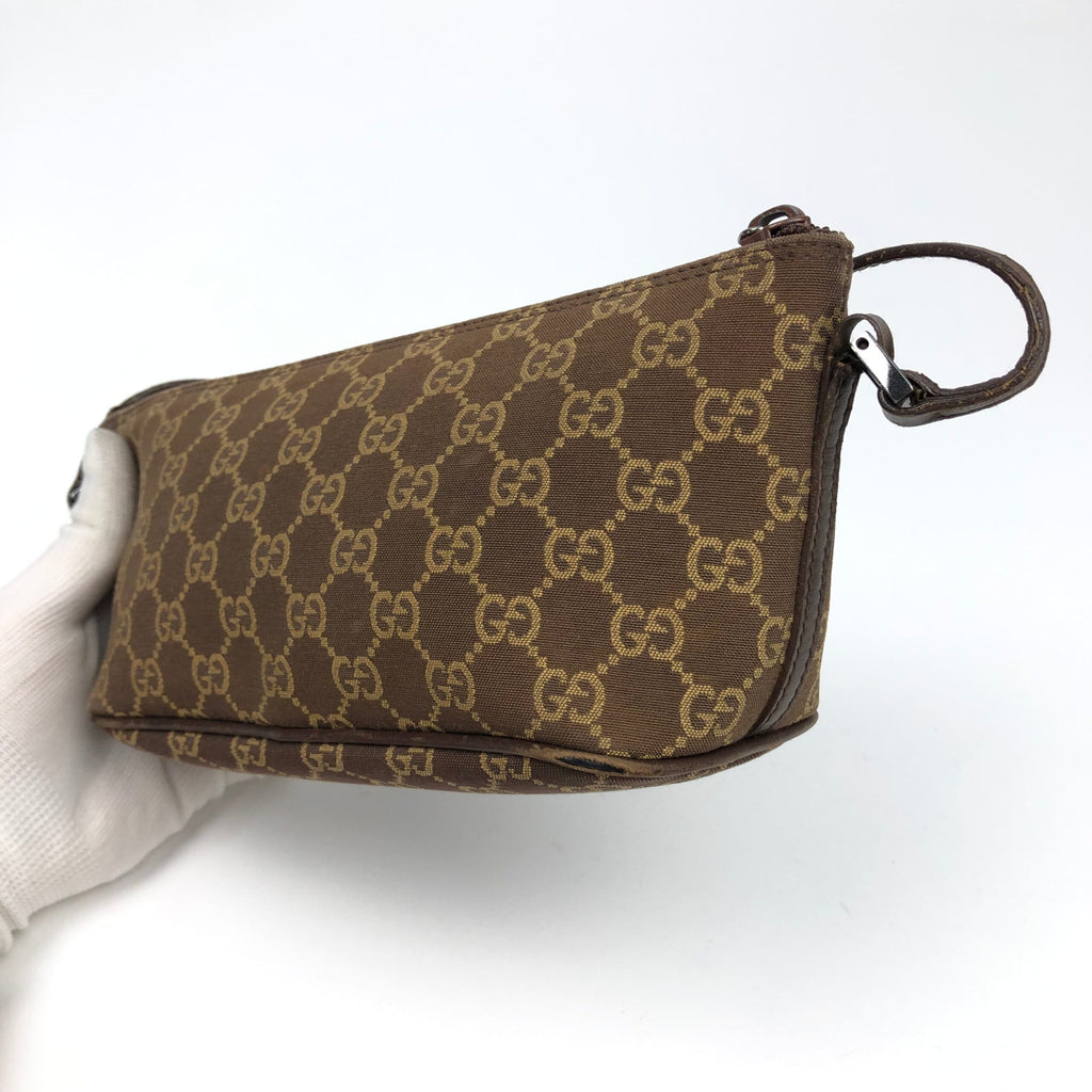 GUCCI MONOGRAM SHOULDER BAG