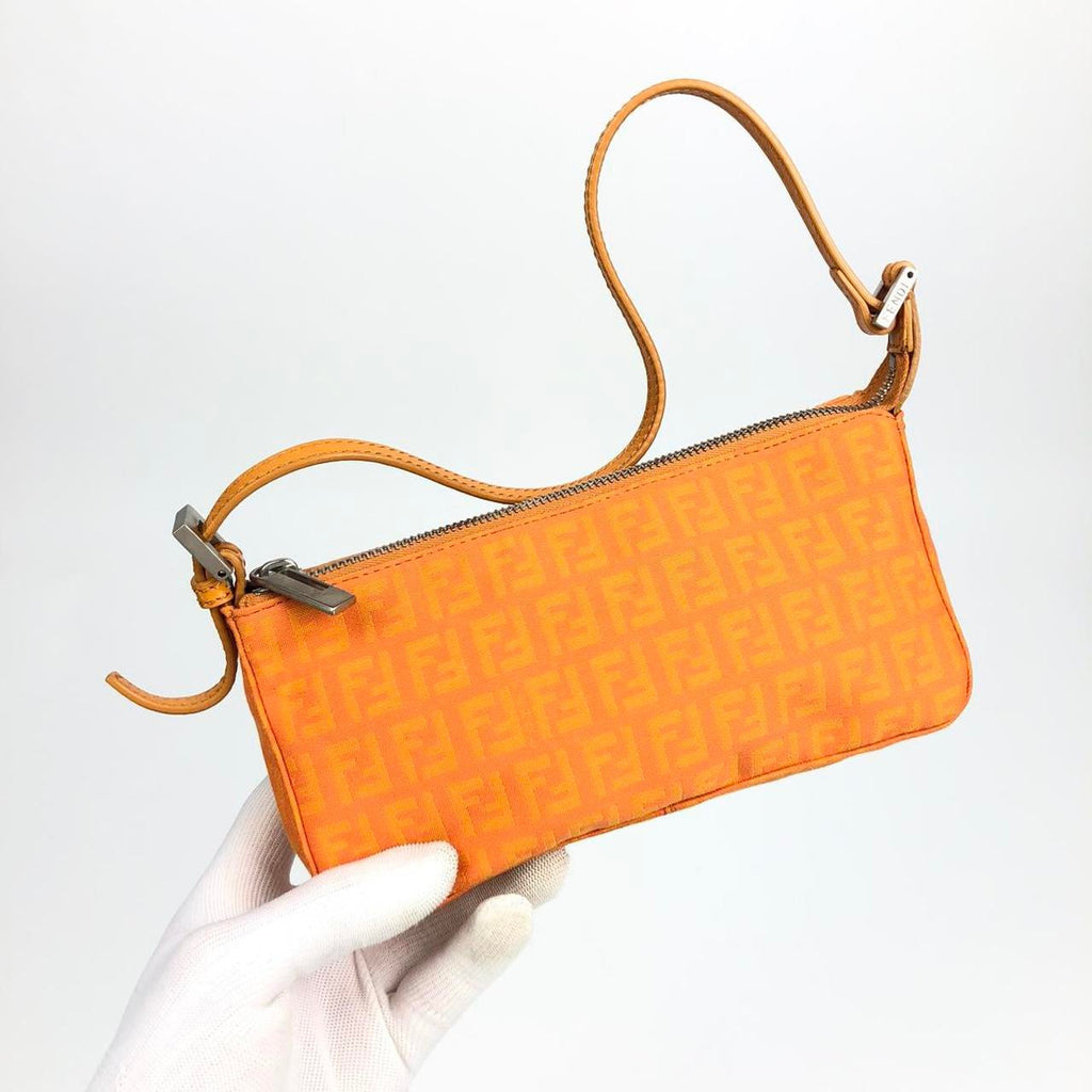 FENDI ZUCCA SHOULDER BAG