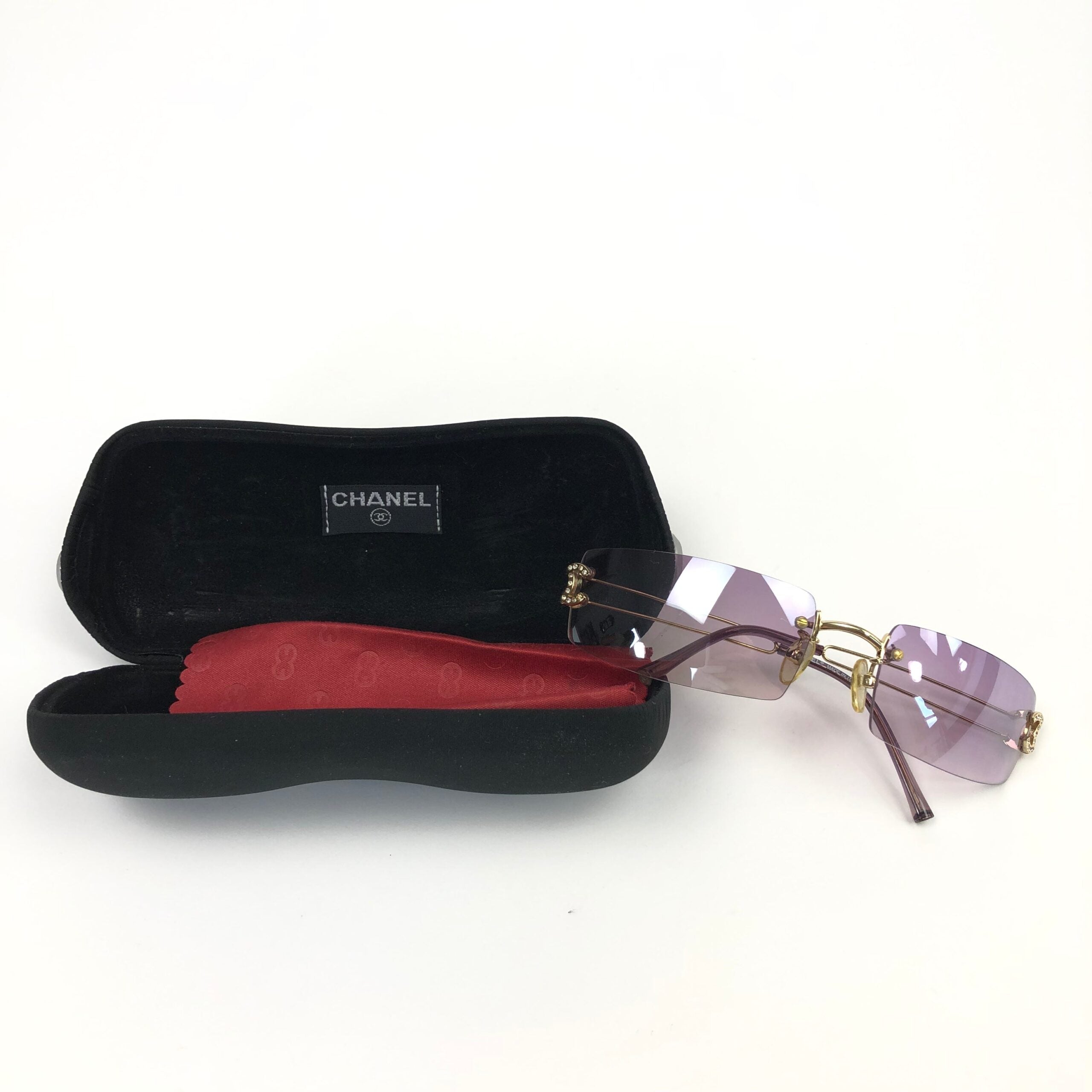 CHANEL RIMLESS SUNGLASSES