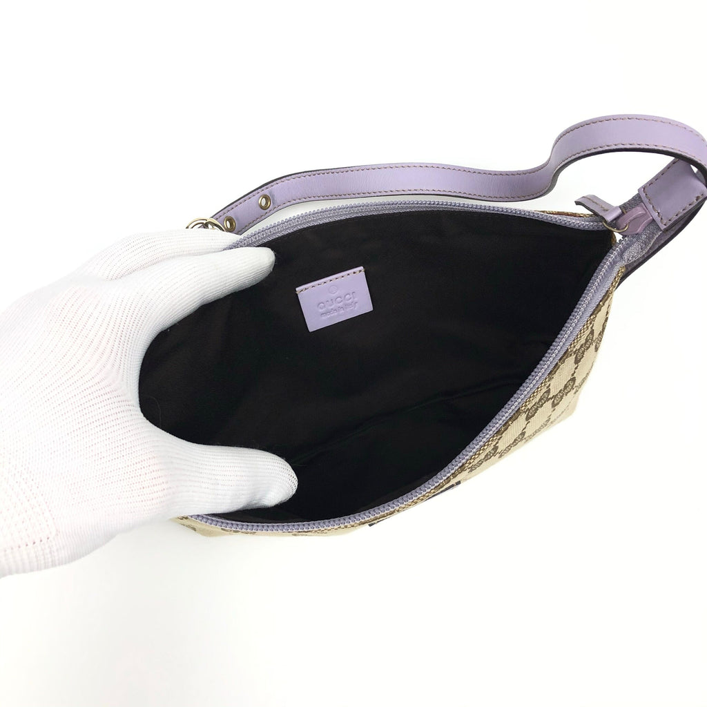 GUCCI MONOGRAM SHOULDER BAG