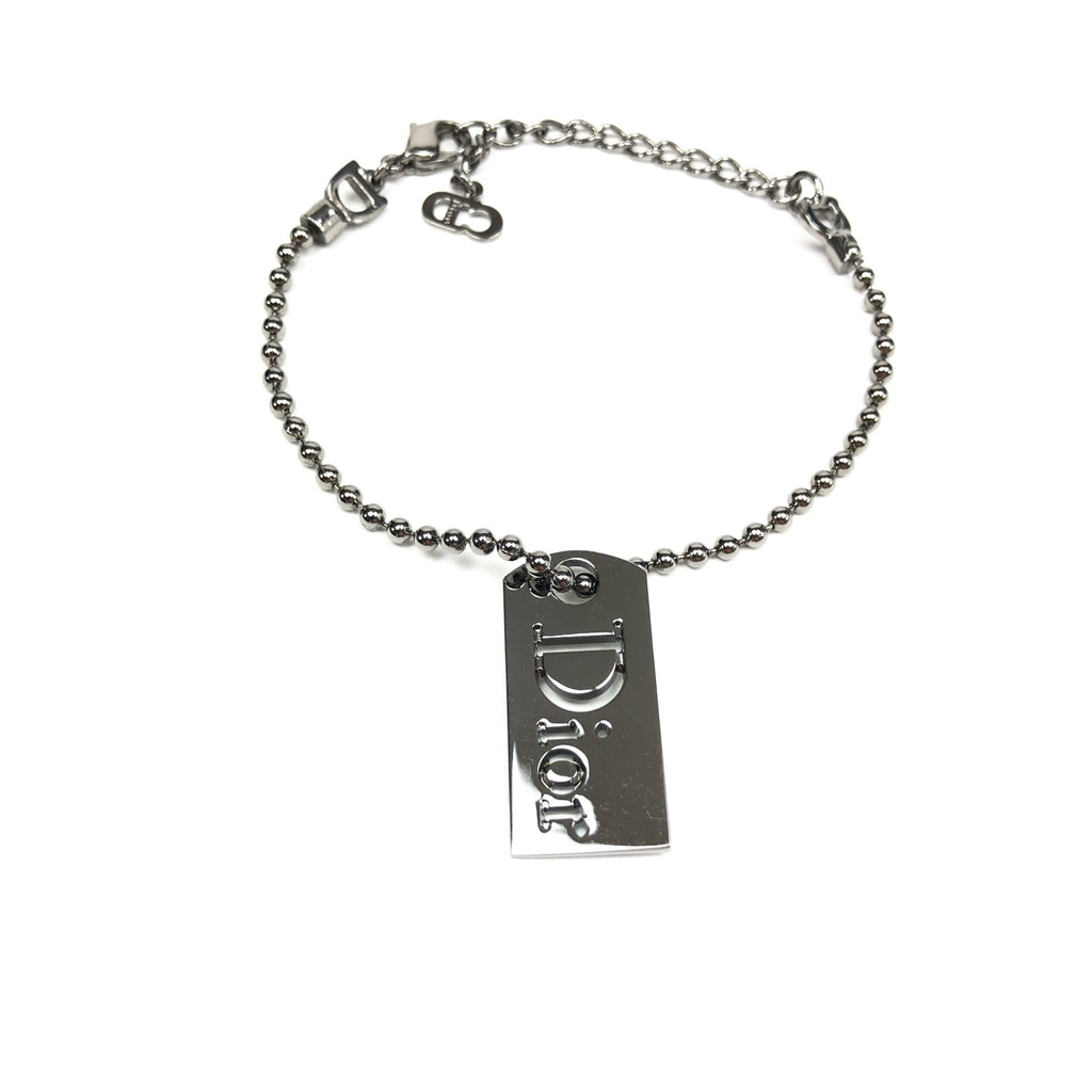 CHRISTIAN DIOR TAG BRACELET